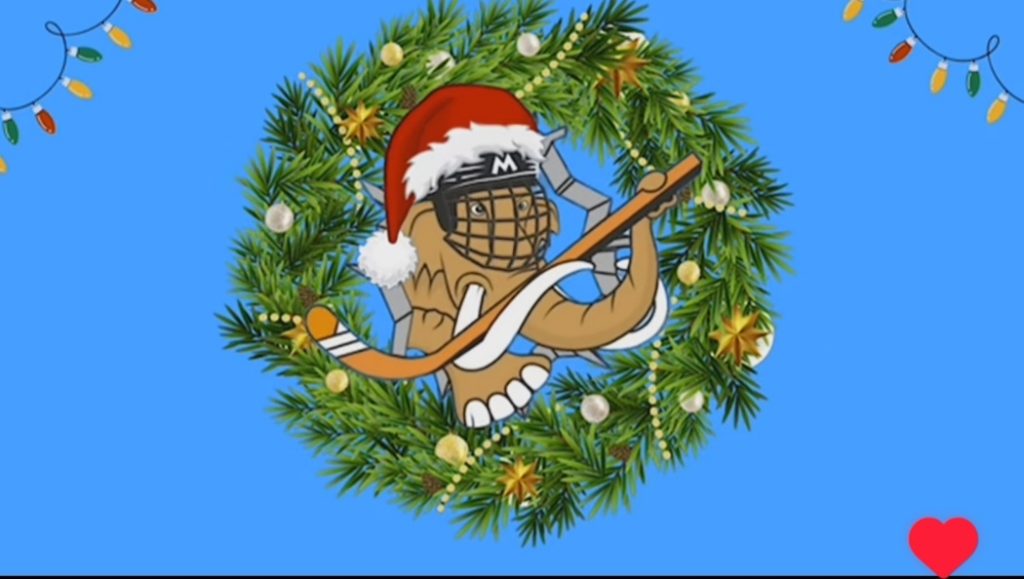 Felicitación de Navidad de Mamuts Hockey
