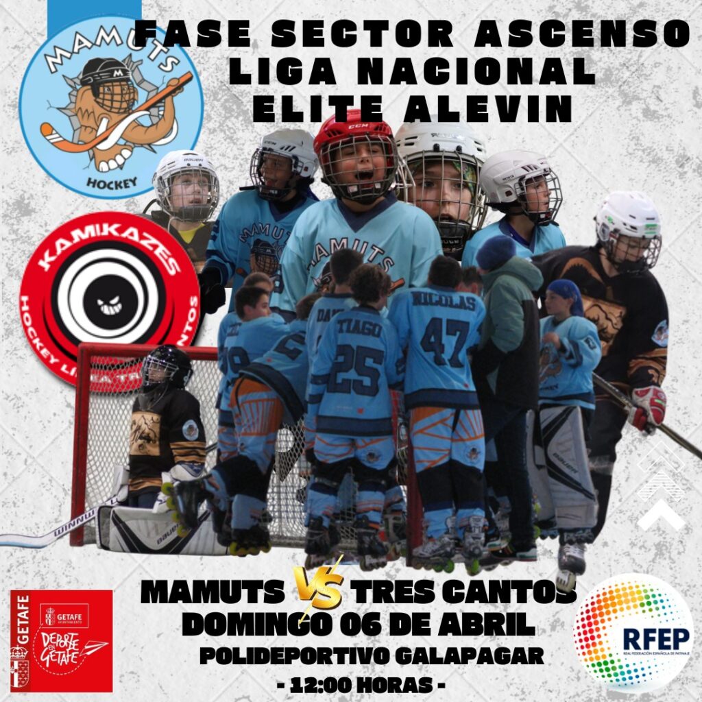 Mamuts Hockey equipo Alevín.
